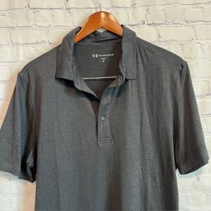 7 Diamonds Men's Green Polo Shirt Short Sleeve